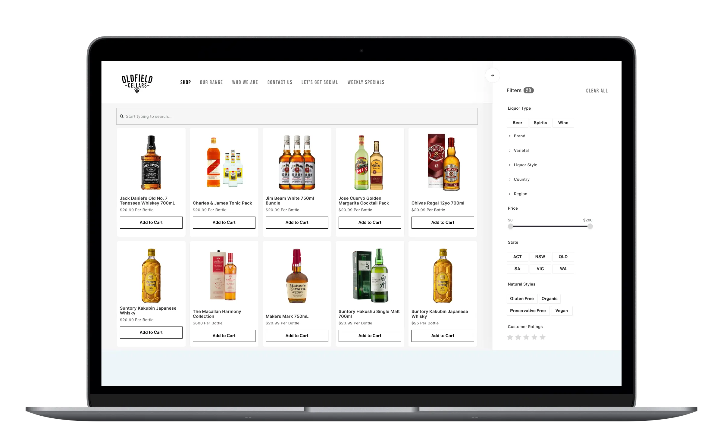 E-Commerce & Delivery app screenshot